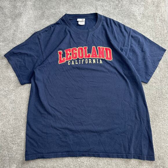 Vintage Lego Land California Graphic Tee Shirt Size Large 2000s - Picture 1 of 4